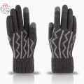 Herren Touchscreen SMS -SMS Wärme warme Magie Handschuhe Acrylkaschmirhandschuhe Winterhandschuhe